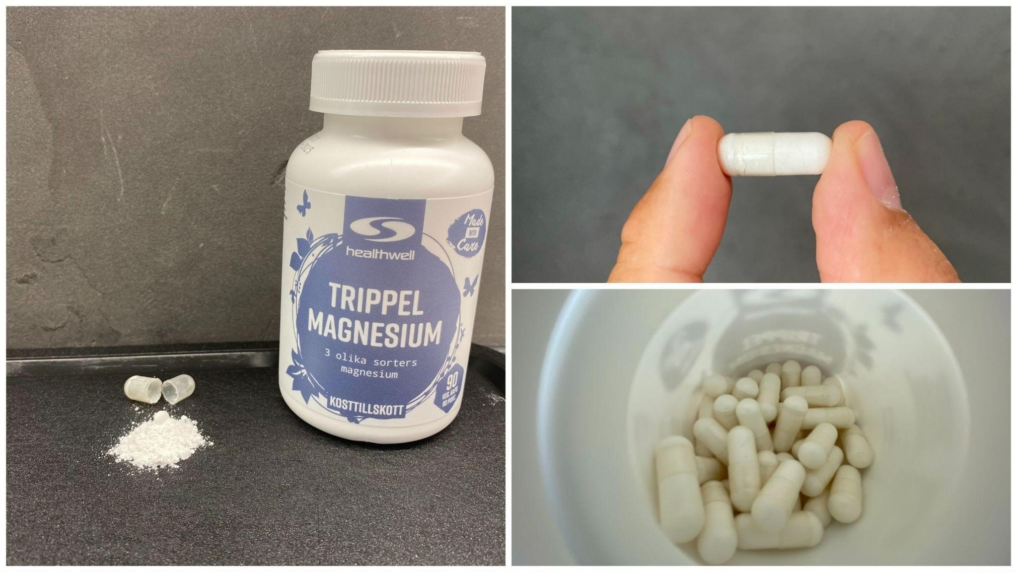 Healthwell Trippel Magnesium från Svenskt Kosttillskott